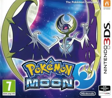 Pokemon Moon (USA) (En,Ja,Fr,De,Es,It,Zh,Ko) box cover front